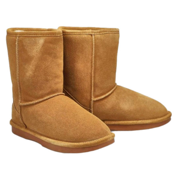 Soft Mocs Shoes - 🚓 Soft Mocs Suede Leather Boots 9M Mid Chestnut